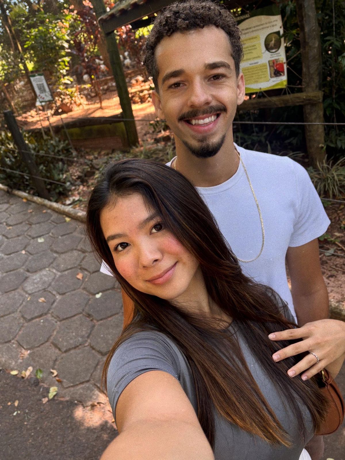 Nosso passeio divertido no zoológico